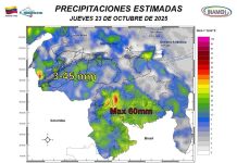Dos ondas tropicales más podrían llegar a Venezuela según el nuevo reporte del Inameh