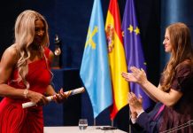Serena Williams galardonada con el Premio Princesa de Asturias de los Deportes 2025