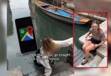 Turista cae a un canal de Venecia al seguir las indicaciones de Google Maps (+ Video)