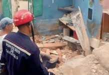 Colapso de viviendas en zonas de Caracas dejaron intensas lluvias registradas en las últimas 48 horas
