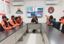 Fuertes precipitaciones mantienen en alêrta a autoridades en el estado Falcón: Comité Regional en Gestión de Rïesgo se mantiene en acción permanente (+ Fotos)