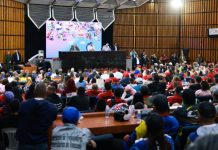 «Ante sancïones de EEUU quitándonos el 99% de los ingresos, los venezolanos ni nos confundimos, ni nos rendimos, lo que hicimos fue trabajar», así lo aseguró Maduro