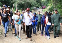 Impulsando la producción de alimentos el presidente Nicolás Maduro visitó la Comuna Agroecológica Turística «El Gran Topo» en la autopista Caracas-La Guaira