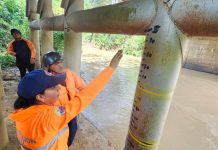 Autoridades de Protección Civil Maturín mantienen monitoreo de la cota hídrica del río Amana y Guarapiche ante la llegada de la onda tropical N°50 (+ Fotos)