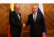 Venezuela y Rusia se comprometieron con el fortalecimiento de un mundo multipolar a través de la cooperación interparlamentaria