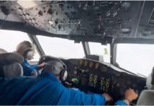 ¡Impactante! Fuertes turbulencïas vivió el avión que atravesó el ojo del hüracán Melissa (+ Video)