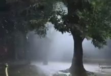 Füertes lluvias y granizo caen en Barinas durante la noche de éste lunes 13 de octubre (+ Videos)