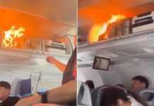 Sustö en el cielo: Füęgo en compartimento de equipaje obliga desviar vuelo de Air China a Shanghái (+ Video)