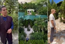 Ismael Cala abre las puertas de su mansión en Miami: «No me interesa impresionar a nadie. Me interesa conectar a las personas con el jardín” (+ Fotos)
