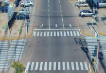 Avanza la recuperación urbana con trabajos de demarcación en la calle 78 Doctor Portillo en Maracaibo (+ Fotos)