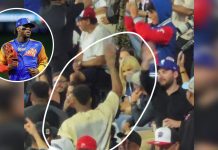 Así se vio al Grande Liga Ronald Acuña Jr. celebrando la victoria de los Tiburones de la Guaira desde Venezuela (+ Video)