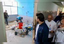 Gobernador Ernesto Luna supervisó avances en la rehabilitación integral del Hospital Dr. Manuel Núñez Tovar (+ Fotos)