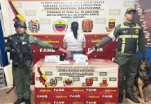 GNB de Bolívar aprehëndió a una ciudadana que transportaba cöcaín@ oculta de forma intraorgánica (+ Detalles)