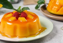 Flan de Mango Saludable Sin Azúcar: Receta Fácil y Rápida Para Disfrutar un Postre Cremoso y Ligero en Casa