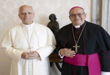 La fe mirandina llega al Vaticano: Monseñor Tulio Ramírez Padilla se reúne con el papa León XIV en vísperas de la canonización de los primeros santos venezolanos