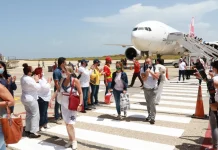 468 nuevos turistas de Moscú arriban a la Isla de Margarita, elevando a 5.101 la cifra de visitantes rusos en la Operación Chárter