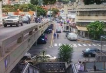 Restricción vial en Caracas por obras en el Puente San Pedro entre Santa Mónica y Los Chaguaramos