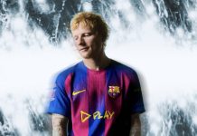 ¡Ed Sheeran se une al Barca para el clásico! El logo del nuevo disco del británico estará en la camisa del equipo (+ Video)