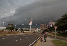 Inameh prevé incremento de lluvias en la tarde y noche de este martes en gran parte del territorio nacional