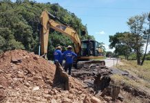 Plan de adecuación de drenajes en marcha: IVT y aliados trabajan para restablecer el paso en La Blanquita, Táchira (+ Detalles)