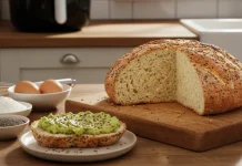 Preparar pan integral sin gluten en freidora de aire: una alternativa rápida, saludable y casera