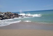 Fuerte mar de fondo se registró en las costas guaireñas dejando pérdidas materiales: autoridades mantienen monitoreo constante