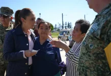 Presidenta Claudia Sheinbaum informa entrega de más de 90 000 apoyos a familias afęctadås por lluvias en cinco estados