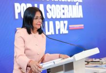 Vicepresidenta Rodríguez advierte que el mundo no alcanzará la meta de “cero emisiones netas de carbono” para 2050 sobre la lucha climática