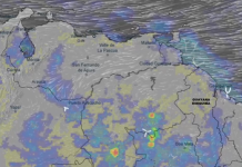 Inameh pronostica un ambiente nublado con lluvias focalizadas para gran parte del territorio nacional
