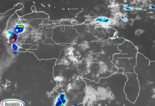 Inameh pronostica lluvias de intensidad variable en distintas zonas del territorio nacional