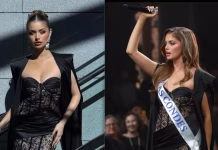 La reina del rock: la candidata de Chile para el Miss Mundo sorprendió al público cantando death metal