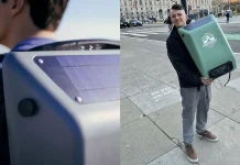Mochila con energía solar que busca cambiar la vida de las personas sin hogar en la calle: ayuda a tener batería en el móvil sin necesidad de enchufes (+ Fotos)
