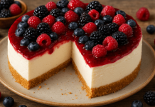 Cómo hacer cheesecake sin gluten y sin horno con frutos rojos: la receta más fácil ideal para los días de calor