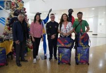 Atletas que participarán en los Juegos Bolivarianos Ayacucho-Lima fueron dotados de uniformes y accesorios representando el tricolor venezolano