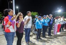 Falconianos se movilizan en Coro durante la Gran Vigilia Revolucionaria bajo la consigna “Nadie duerme mientras la revolución avanza” (+ Fotos)