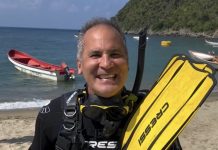 «Manos de Seda» bajo el agua: Omar Vizquel explora las joyas submarinas de Chichiriviche de la Costa (+ Video)