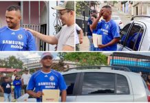 Alcalde de Iribarren entrega vehículo a ciudadano afęctado por incęndio en la avenida Ribereña (+ Fotos y Video)