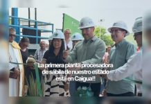 Caigua, en el municipio Simón Bolívar de Anzoátegui, estrena planta procesadora de sábila Bio Aloe para impulsar la producción local (+ Videos)