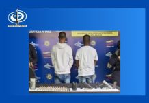 Ministerio Público ordena privatïva de libertad para dos hombres detęnidos con arsęnâl destinado a la venta ilegal