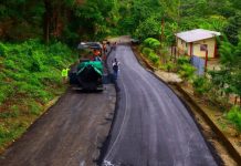 La Sierra falconiana celebra avance vial tras superar las 5.000 toneladas de asfalto en la Troncal 004 (+ Fotos)