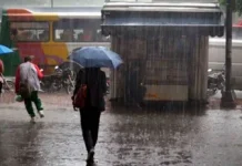 Lluvias de corta duración pero alta intensidad sorprendieron a varias zonas del Distrito Capital este lunes (+ Video)
