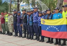 Ciudadanos se concentran en Plaza Bolívar de Guanare en respaldo a políticas gubernamentales y fortalecimiento de símbolos patrios (+ Fotos)