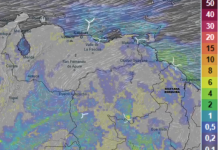 Precipitaciones se extenderán del oriente a los andes en la tarde-noche según el reporte de Inameh