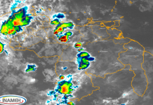 Inameh pronostica cielo parcialmente nublado con lluvias dispersas en gran parte del país