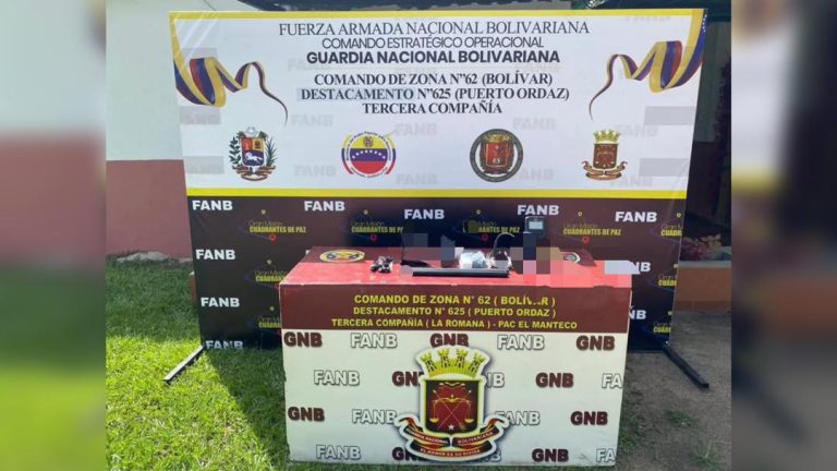 GNB retiene detector de metales por falta de guía SENAFIM e incumplimiento de leyes en Bolívar