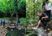 Gobernador Marcano aprobó recursos para convertir las Pozas «Aguas Calientes» en Peñalver en un nuevo destino de turismo comunitario