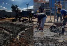 Ejecutan el segundo proyecto ganador de la Consulta Popular para habilitar gimnasio y cancha múltiple en Peñalver, estado Anzoátegui