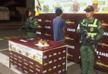 Guardia Nacional Bolivariana detuvo a distribuidor de marihÜan@ en el municipio Libertad de Táchira