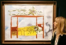 Pintura de Frida Kahlo que se convirtió en la obra de arte más cara de una mujer rompiendo el récord de subasta: «El sueño (la cama)» (+ Foto)