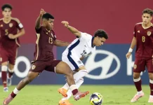 ¡Contundente inicio! Selección de Venezuela goleó a Inglaterra 3-0 en su estreno mundialista Sub-17